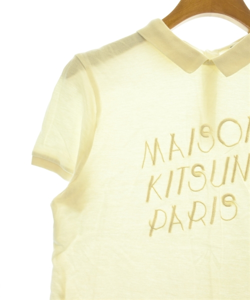 MAISON KITSUNE（メゾンキツネ）Tシャツ・カットソー 黄 サイズ:S レディース/2200623483053