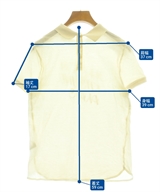 MAISON KITSUNE（メゾンキツネ）Tシャツ・カットソー 黄 サイズ:S レディース/2200623483053