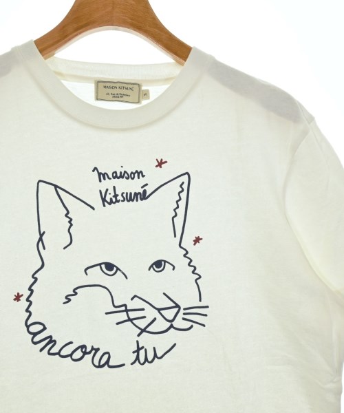 MAISON KITSUNE（メゾンキツネ）Tシャツ・カットソー 白 サイズ:S レディース/2200624657125
