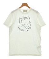 MAISON KITSUNE（メゾンキツネ）Tシャツ・カットソー 白 サイズ:S レディース/2200624657125