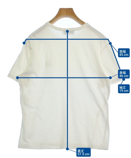 MAISON KITSUNE（メゾンキツネ）Tシャツ・カットソー 白 サイズ:M レディース/2200624670216