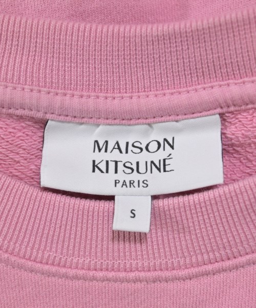 MAISON KITSUNE（メゾンキツネ）スウェット ピンク サイズ:S レディース/2200625527014