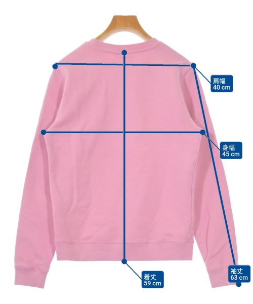 MAISON KITSUNE（メゾンキツネ）スウェット ピンク サイズ:S レディース/2200625527014