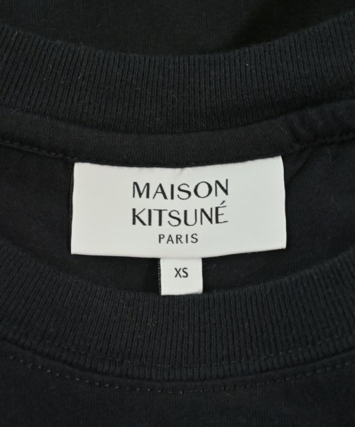 MAISON KITSUNE（メゾンキツネ）Tシャツ・カットソー 黒 サイズ:XS レディース/2200614391138