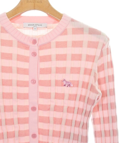 MAISON KITSUNE（メゾンキツネ）カーディガン ピンク サイズ:XS レディース/2200630565049