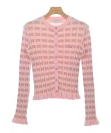 MAISON KITSUNE（メゾンキツネ）カーディガン ピンク サイズ:XS レディース/2200630565049