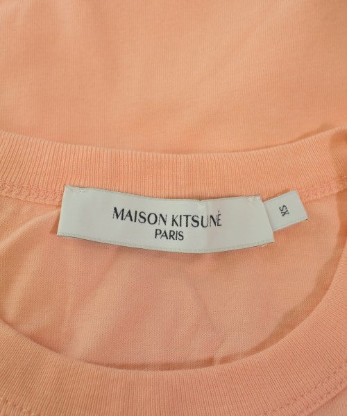 MAISON KITSUNE（メゾンキツネ）Tシャツ・カットソー オレンジ サイズ:XS レディース/2200631356028