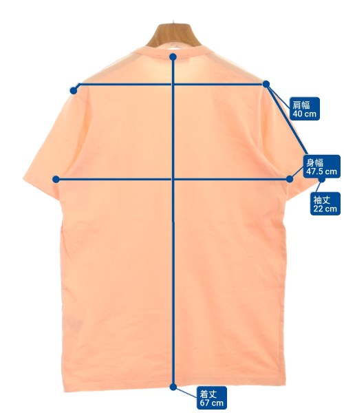 MAISON KITSUNE（メゾンキツネ）Tシャツ・カットソー オレンジ サイズ:XS レディース/2200631356028