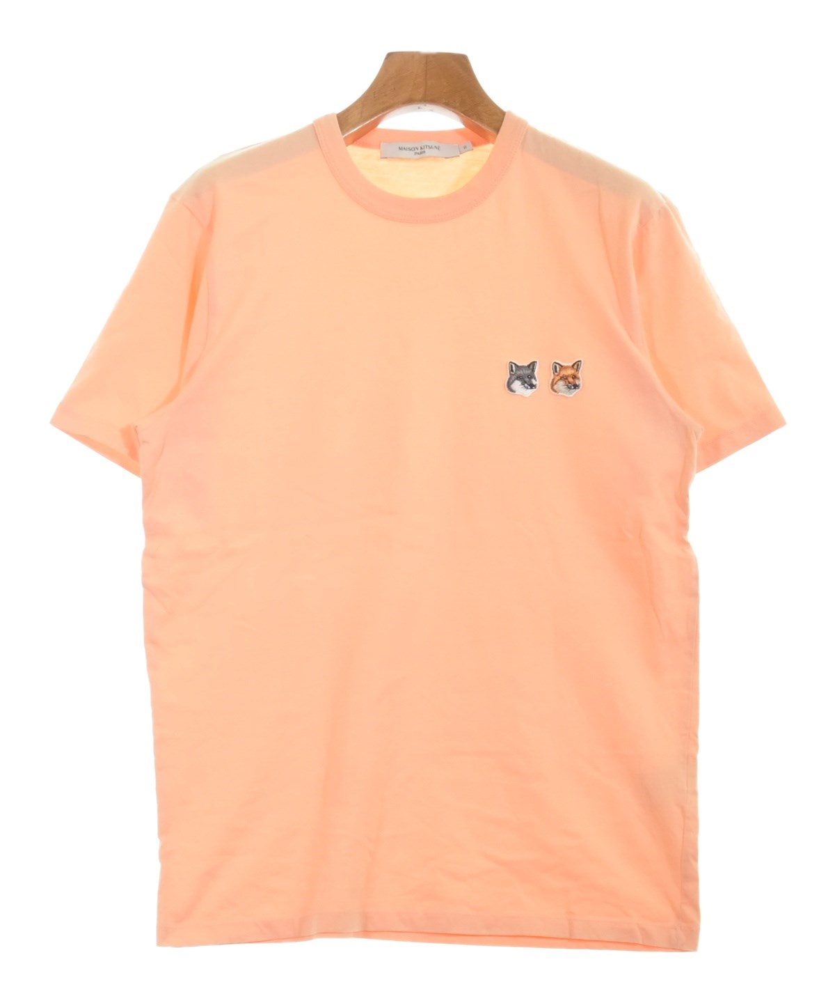 MAISON KITSUNE（メゾンキツネ）Tシャツ・カットソー オレンジ サイズ