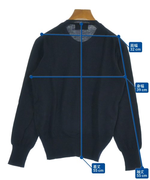 MAISON KITSUNE（メゾンキツネ）カーディガン 紺 サイズ:S レディース/2200628692047