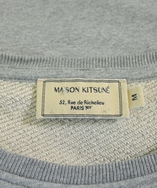 MAISON KITSUNE（メゾンキツネ）スウェット グレー サイズ:M レディース/2200632102051