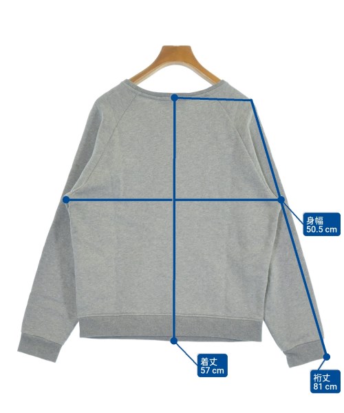 MAISON KITSUNE（メゾンキツネ）スウェット グレー サイズ:M レディース/2200632102051