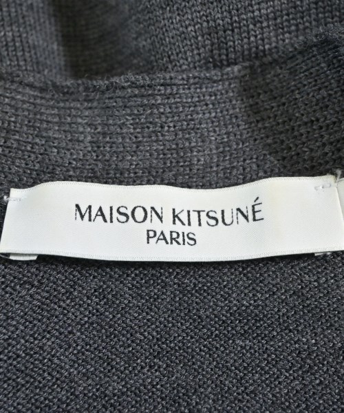 MAISON KITSUNE（メゾンキツネ）カーディガン グレー サイズ:S レディース/2200617810216