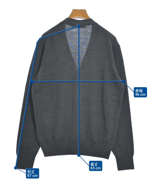 MAISON KITSUNE（メゾンキツネ）カーディガン グレー サイズ:S レディース/2200617810216