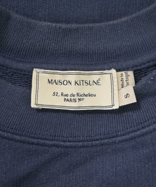 MAISON KITSUNE（メゾンキツネ）スウェット 紺 サイズ:S レディース/2200610752032
