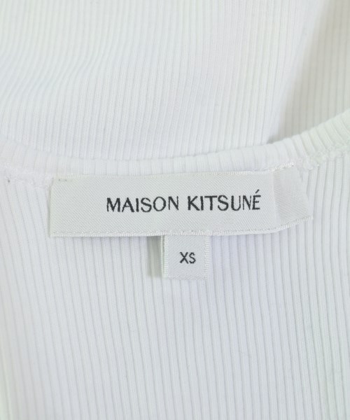 MAISON KITSUNE（メゾンキツネ）タンクトップ 白 サイズ:XS レディース/2200606166225