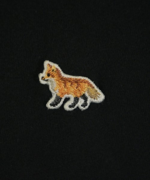 MAISON KITSUNE（メゾンキツネ）Tシャツ・カットソー 黒 サイズ:S レディース/2200611443175