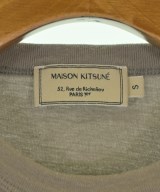 MAISON KITSUNE（メゾンキツネ）Tシャツ・カットソー ベージュ サイズ:S レディース/2200611443298
