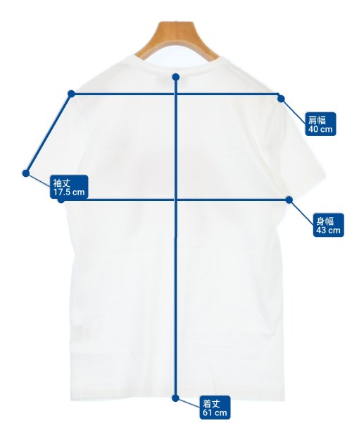 MAISON KITSUNE（メゾンキツネ）Tシャツ・カットソー 白 サイズ:XS レディース/2200611730022