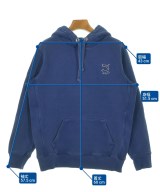 MAISON KITSUNE（メゾンキツネ）パーカー 青 サイズ:S レディース/2200612274037