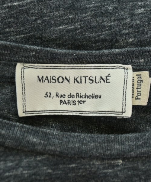 MAISON KITSUNE（メゾンキツネ）Tシャツ・カットソー グレー サイズ:XS レディース/2200614213010