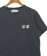 MAISON KITSUNE（メゾンキツネ）Tシャツ・カットソー 黒 サイズ:XS レディース/2200615125053