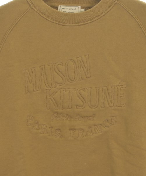 MAISON KITSUNE（メゾンキツネ）スウェット ベージュ サイズ:S レディース/2200616044032
