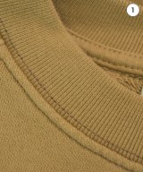 MAISON KITSUNE（メゾンキツネ）スウェット ベージュ サイズ:S レディース/2200616044032