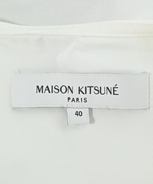MAISON KITSUNE（メゾンキツネ）ブラウス 白 サイズ:40(M位) レディース/2200611851055