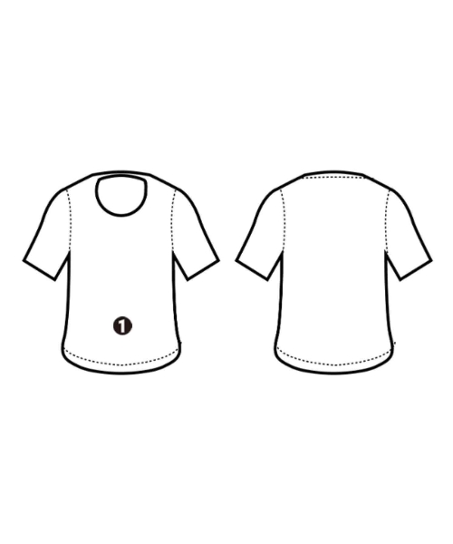 MAISON KITSUNE（メゾンキツネ）Tシャツ・カットソー 白 サイズ:M レディース/2200616636039