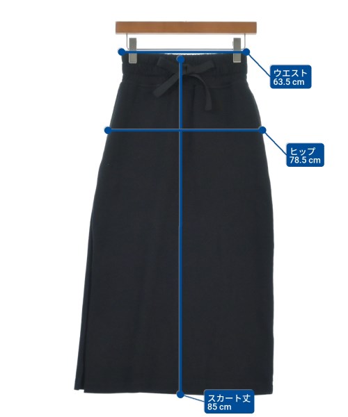 MAISON KITSUNE（メゾンキツネ）ロング・マキシ丈スカート 黒 サイズ:S レディース/2200610770067