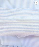 MAISON KITSUNE（メゾンキツネ）カジュアルシャツ 青 サイズ:XS レディース/2200618085040