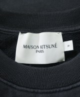MAISON KITSUNE（メゾンキツネ）スウェット 黒 サイズ:S レディース/2200618969012