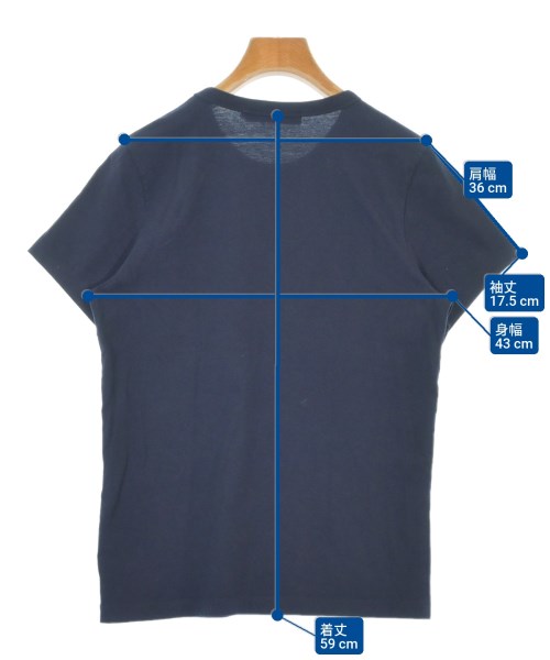 MAISON KITSUNE（メゾンキツネ）Tシャツ・カットソー 紺 サイズ:XS レディース/2200618969029