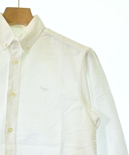 MAISON KITSUNE（メゾンキツネ）カジュアルシャツ 白 サイズ:36(S位) レディース/2200620164078