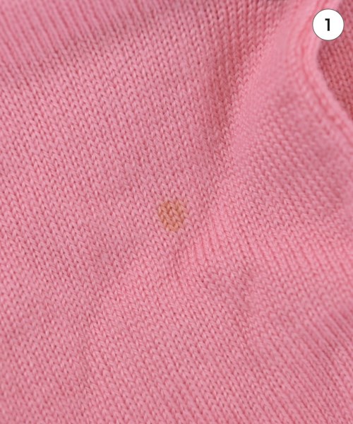 MAISON KITSUNE（メゾンキツネ）カーディガン ピンク サイズ:S レディース/2200620164122