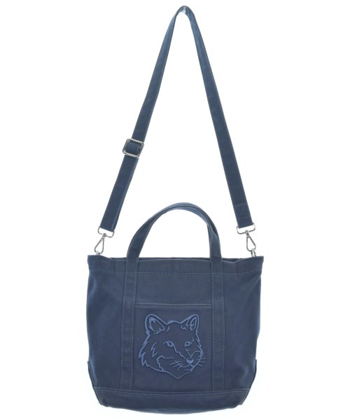 MAISON KITSUNE（メゾンキツネ）トートバッグ 紺 サイズ:- レディース/2200611013149