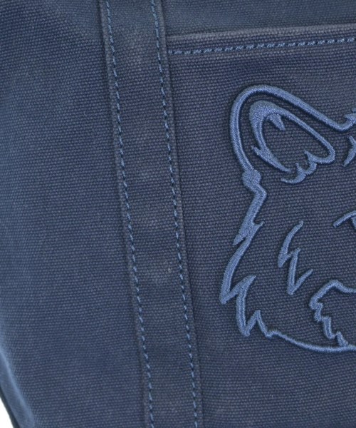 MAISON KITSUNE（メゾンキツネ）トートバッグ 紺 サイズ:- レディース/2200611013149