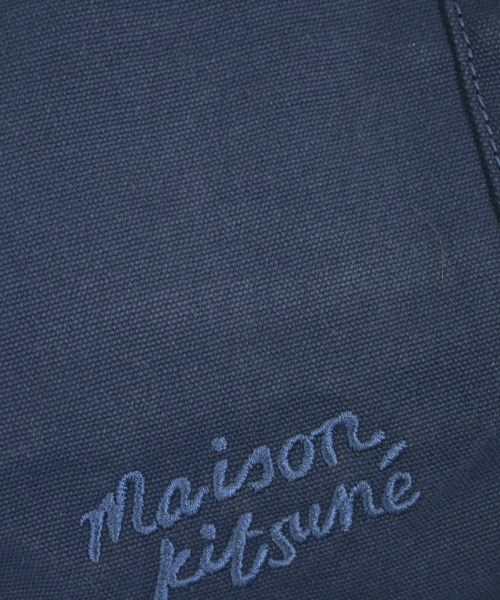 MAISON KITSUNE（メゾンキツネ）トートバッグ 紺 サイズ:- レディース/2200611013149