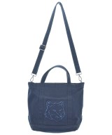 MAISON KITSUNE（メゾンキツネ）トートバッグ 紺 サイズ:- レディース/2200611013149