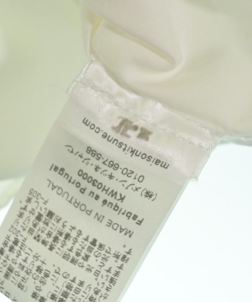 MAISON KITSUNE（メゾンキツネ）カジュアルシャツ 白 サイズ:XXS レディース/2200608888033