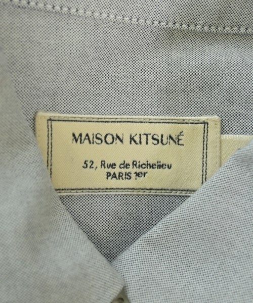 MAISON KITSUNE（メゾンキツネ）カジュアルシャツ グレー サイズ:36(S位) レディース/2200669958447