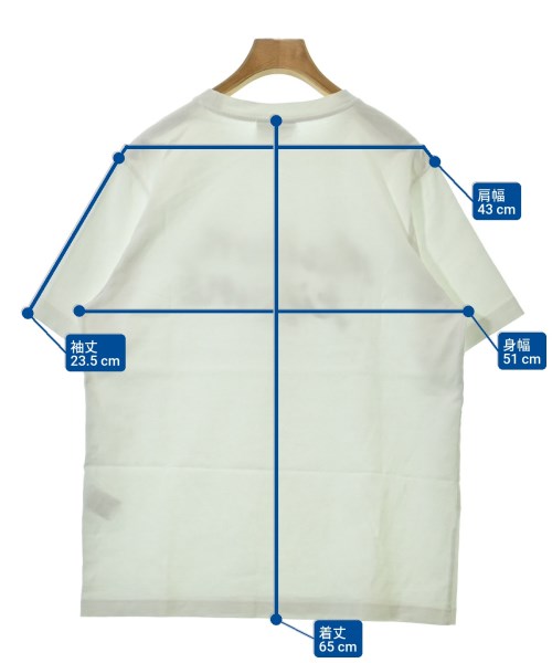 MAISON KITSUNE（メゾンキツネ）Tシャツ・カットソー 白 サイズ:XS レディース/2200668992107