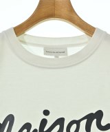 MAISON KITSUNE（メゾンキツネ）Tシャツ・カットソー 白 サイズ:XS レディース/2200668992107