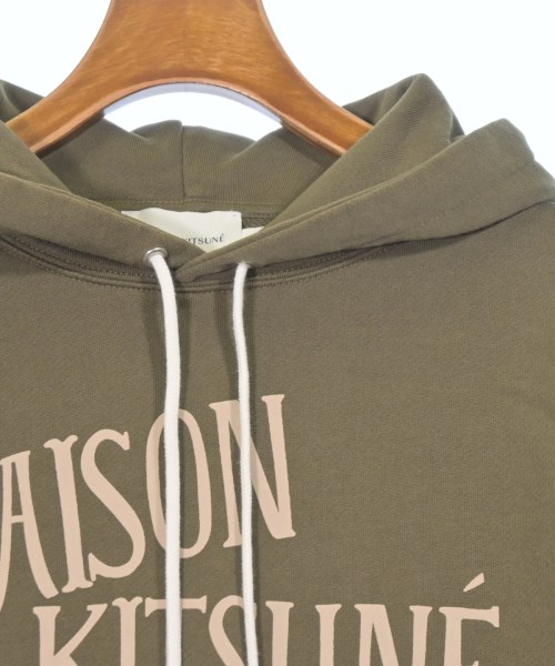 MAISON KITSUNE（メゾンキツネ）パーカー カーキ サイズ:XS レディース/2200673665072