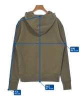 MAISON KITSUNE（メゾンキツネ）パーカー カーキ サイズ:XS レディース/2200673665072