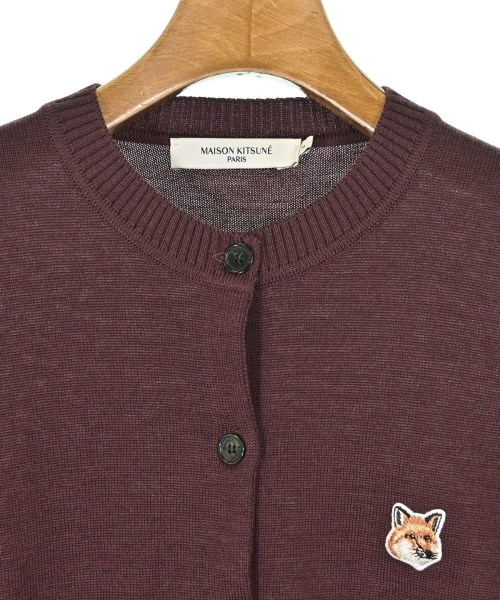 MAISON KITSUNE（メゾンキツネ）カーディガン 赤 サイズ:S レディース/2200673858016