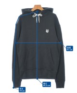 MAISON KITSUNE（メゾンキツネ）パーカー 紺 サイズ:S レディース/2200674755055