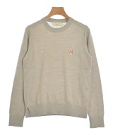MAISON KITSUNE（メゾンキツネ）ニット・セーター ベージュ サイズ:S レディース/2200675679015