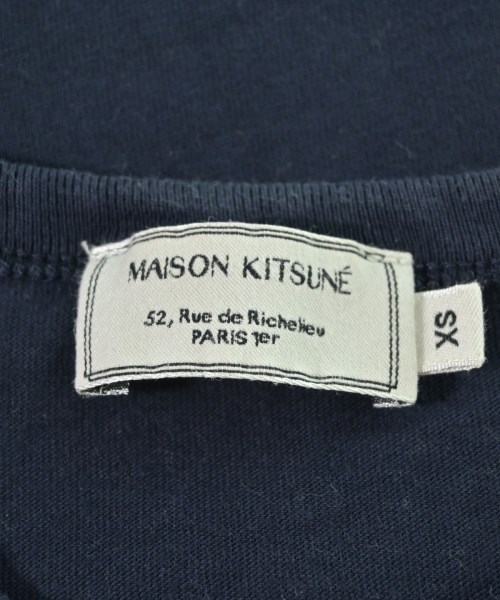 MAISON KITSUNE（メゾンキツネ）Tシャツ・カットソー 紺 サイズ:XS レディース/2200675723022